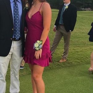 Hello molly fuchsia dress